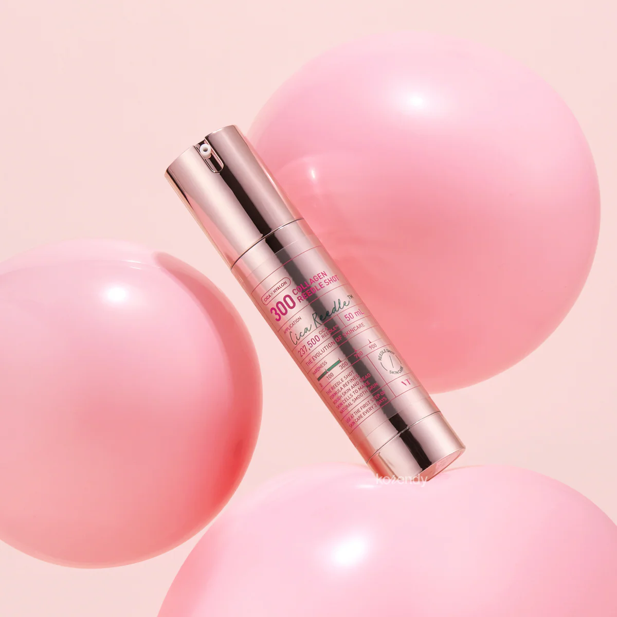VT Cosmetics - Collagen Reedle Shot 300 (Elastikiyet Koruyucu ve Nemlendirici Kolajen İçerikli Mikro Bakım Ampulü ORTA Seviye) - Image 3