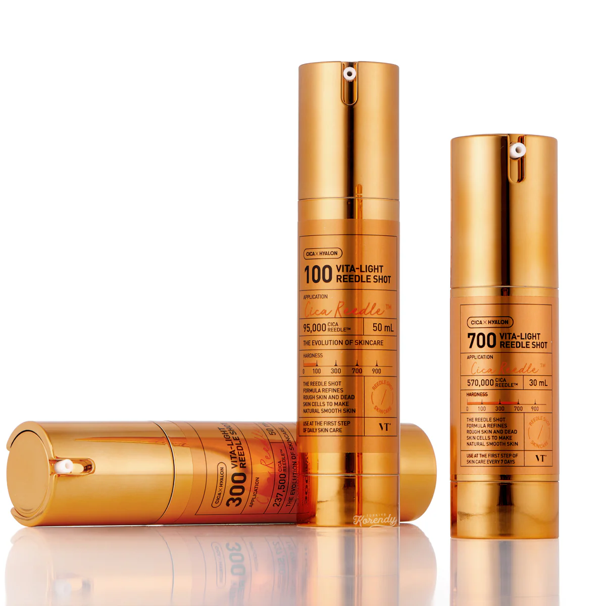 VT Cosmetics - Vita Light Reedle Shot 100 (Leke Önleyici ve Parlatıcı C Vitaminli Mikro Bakım Ampulü) 50ml - Image 3