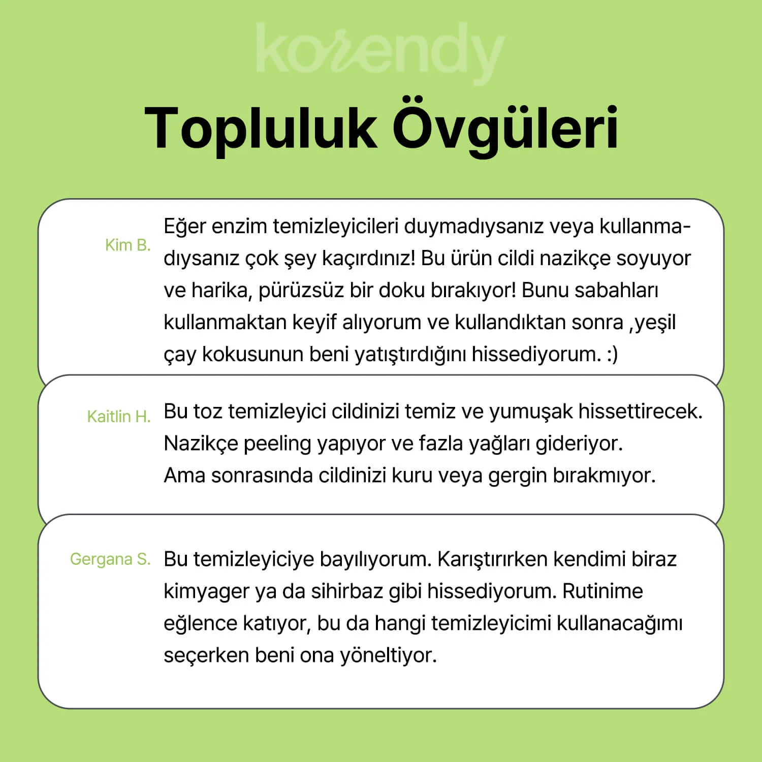 By Wishtrend - Green Tea & Enzyme Powder Wash (Enzimli Pürüz Karşıtı Yıkama Tozu) 110gr - Image 14