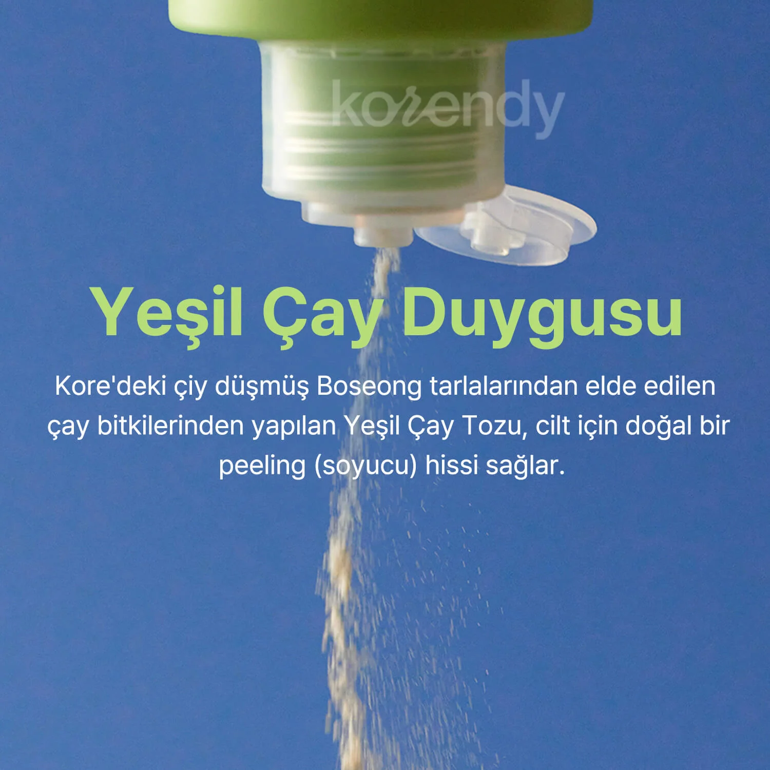 By Wishtrend - Green Tea & Enzyme Powder Wash (Enzimli Pürüz Karşıtı Yıkama Tozu) 110gr - Image 4