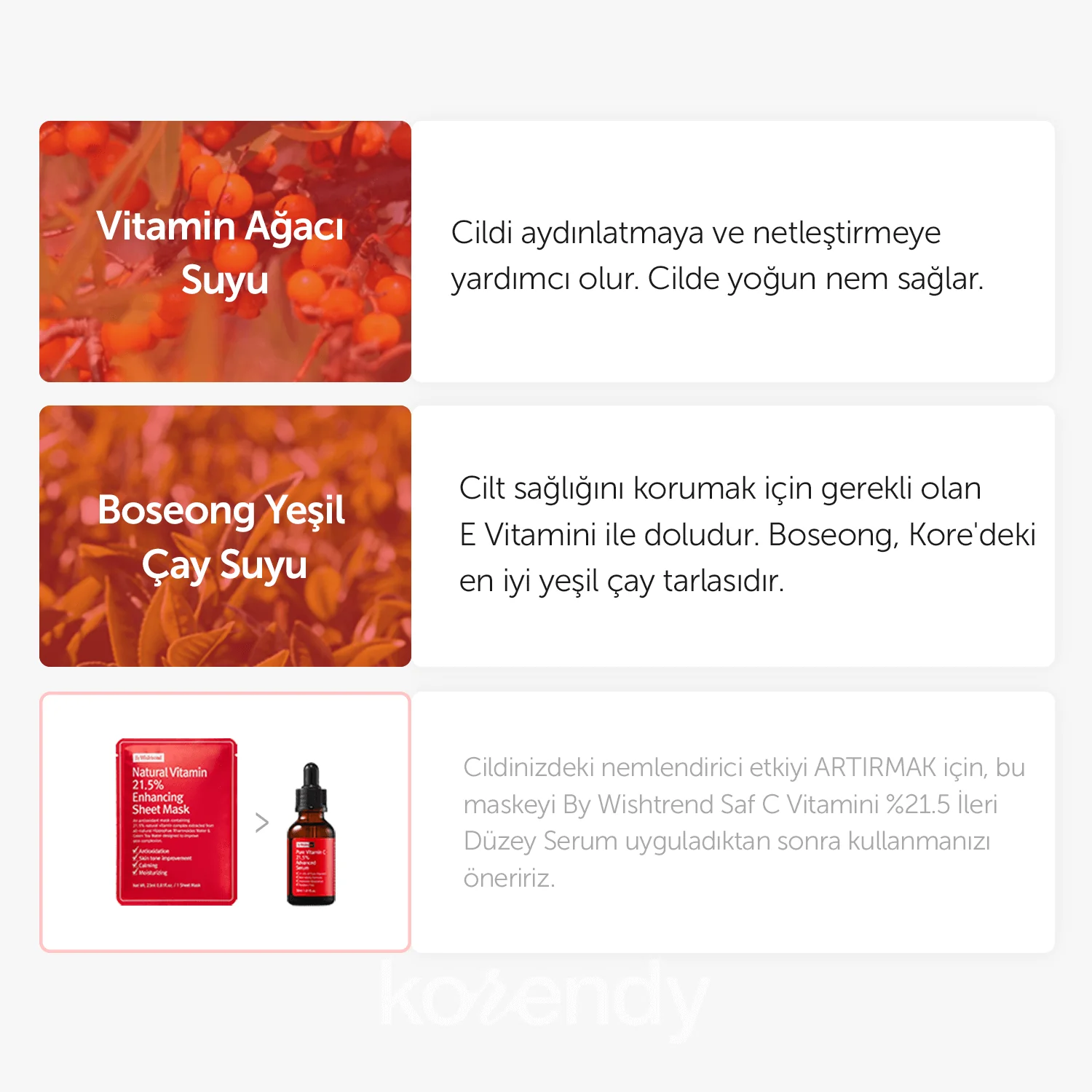 By Wishtrend - Natural Vitamin C21.5% Enhancing Sheet Mask 23gr - Image 7