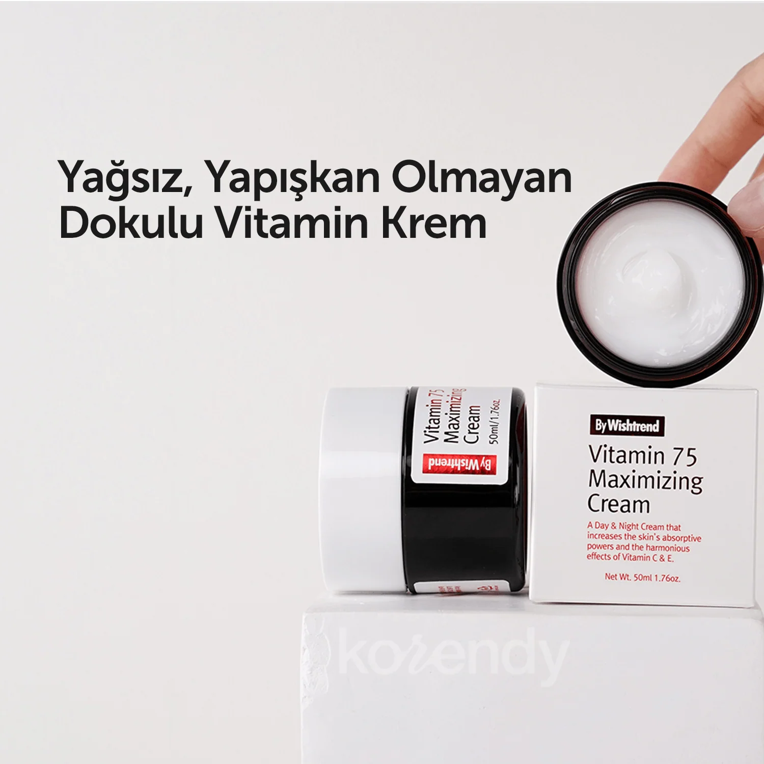 By Wishtrend - Vitamin 75 Maximizing Cream (C ve E Vitaminli Parlatıcı Krem) 50ml - Image 7